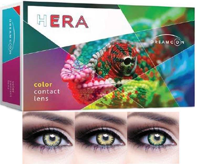 цветные линзы Hera