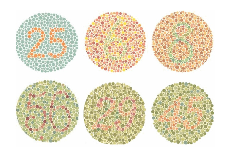 определить дальтонизм