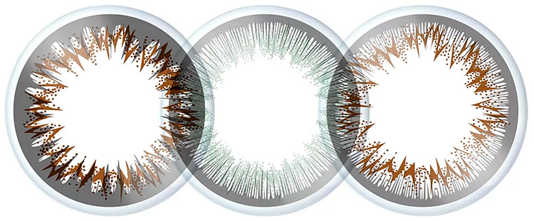 узоры 1-Day ACUVUE Define