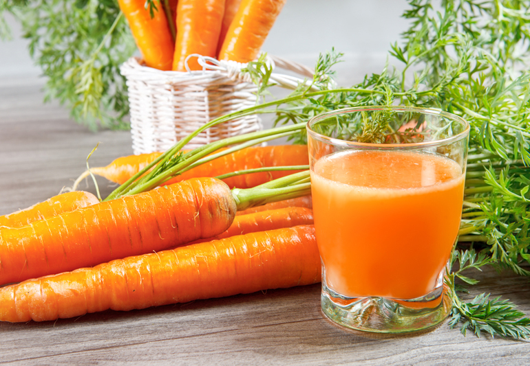 морковь и морковный сок