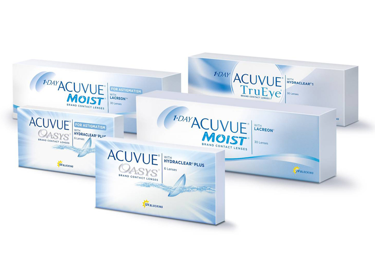 Acuvue разные