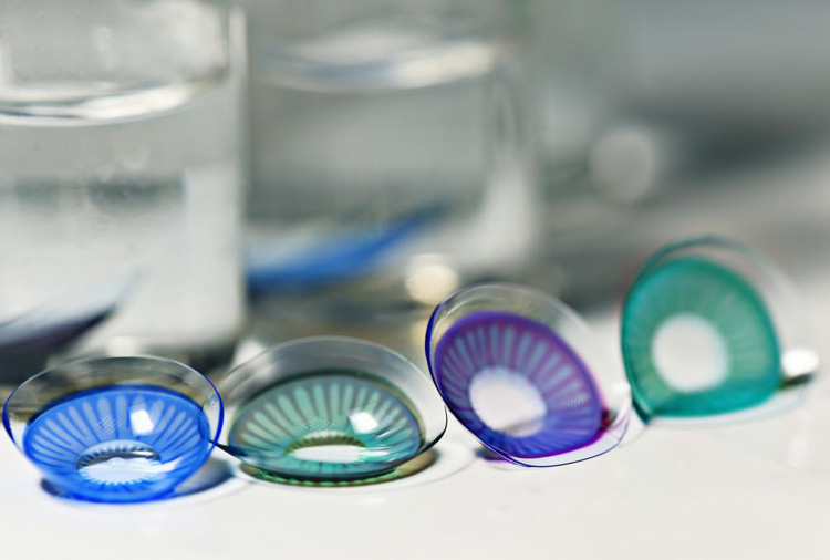 цветные линзы