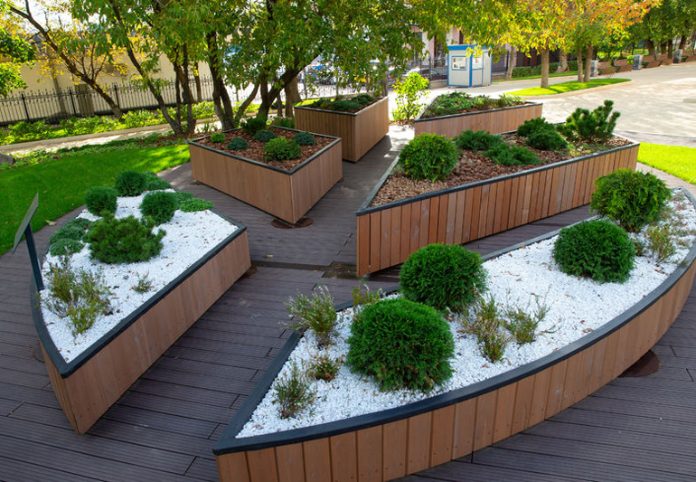 сад "Шестое чувство" для незрячих людей