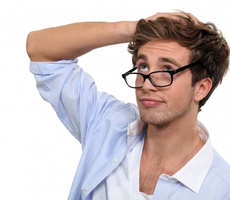 парень задумался