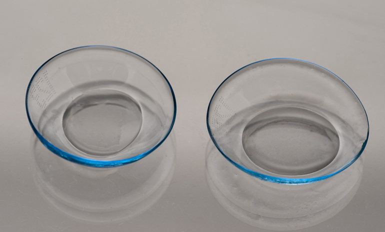 контактные линзы близко