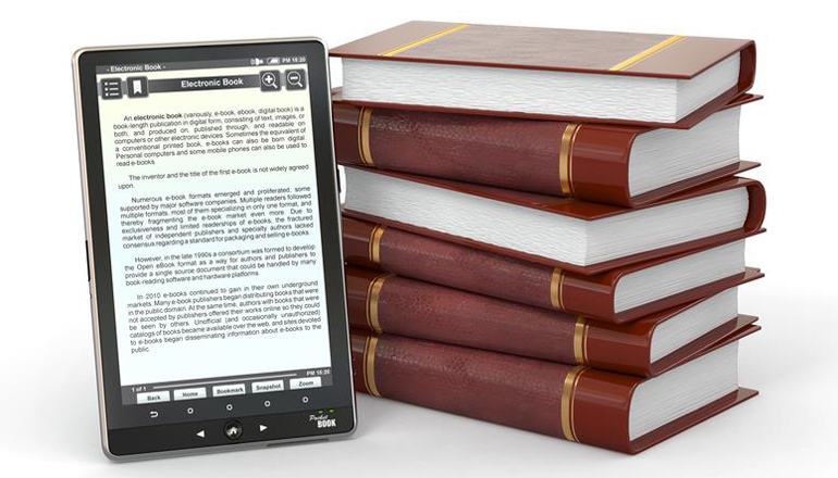 электронная книга и обычные