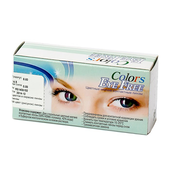 Линзы Eye Free Colors Crazy 2 шт.