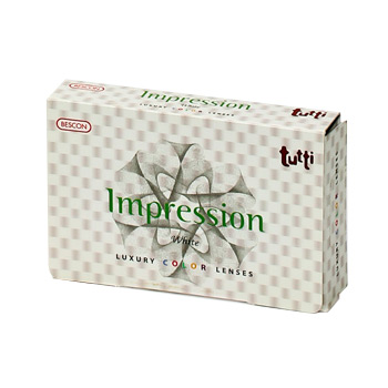 Линзы Tutti Impression White 2 шт. 