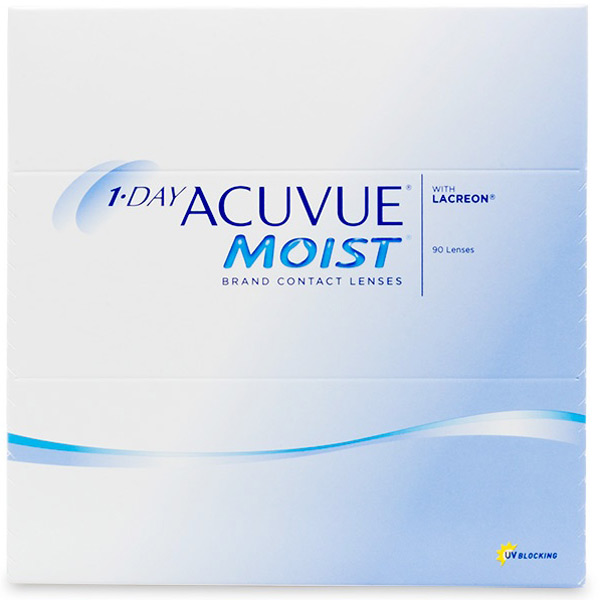 Линзы 1-Day Acuvue Moist 90 шт.