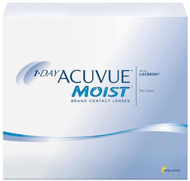 Линзы 1-Day Acuvue Moist 180 шт.-0
