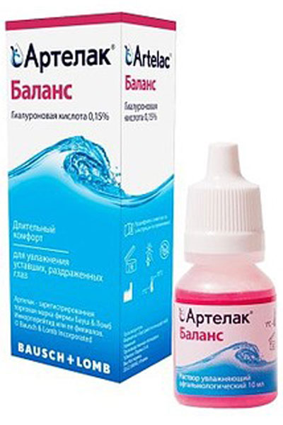 Капли Артелак Баланс 10 ml