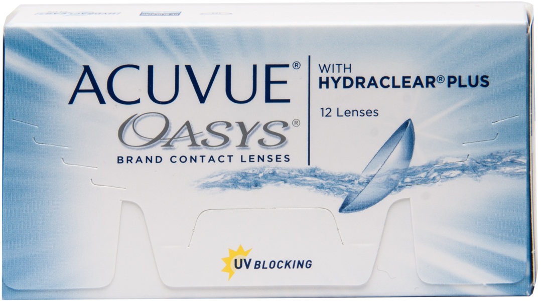 Линзы Acuvue Oasys with Hydraclear Plus 12 линз -0