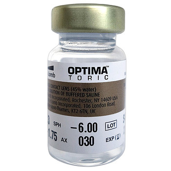 Линзы Optima Toric (флакон) 1 шт.