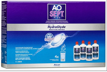 Aosept Plus HydraGlyde 4 х 360 мл.