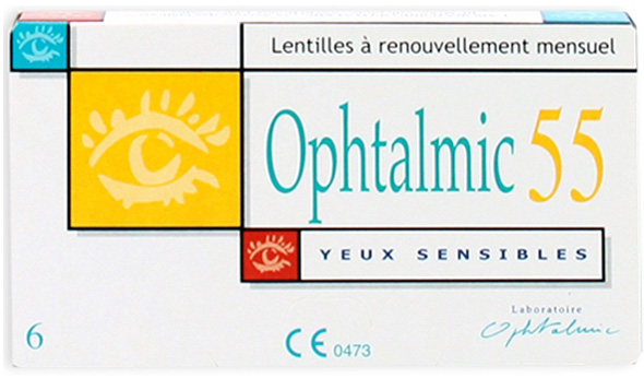 Линзы Ophtalmic 55 6 линз