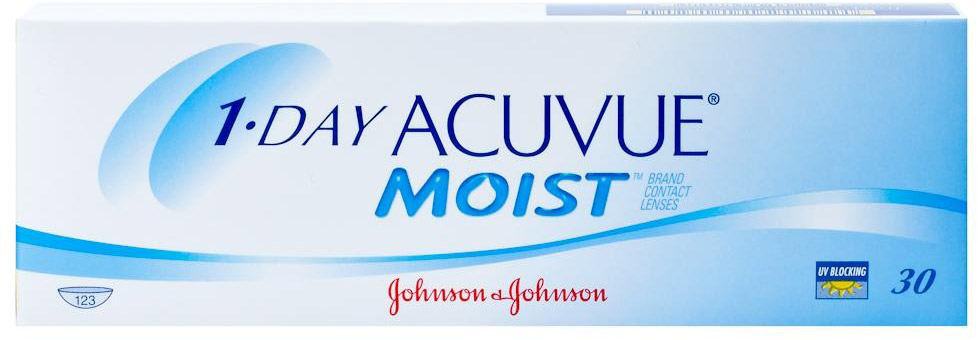 Линзы 1-Day Acuvue Moist 30 шт. (поврежденная упаковка)