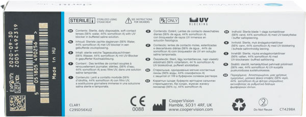 Линзы Clariti 1 day toric 30 шт.-2