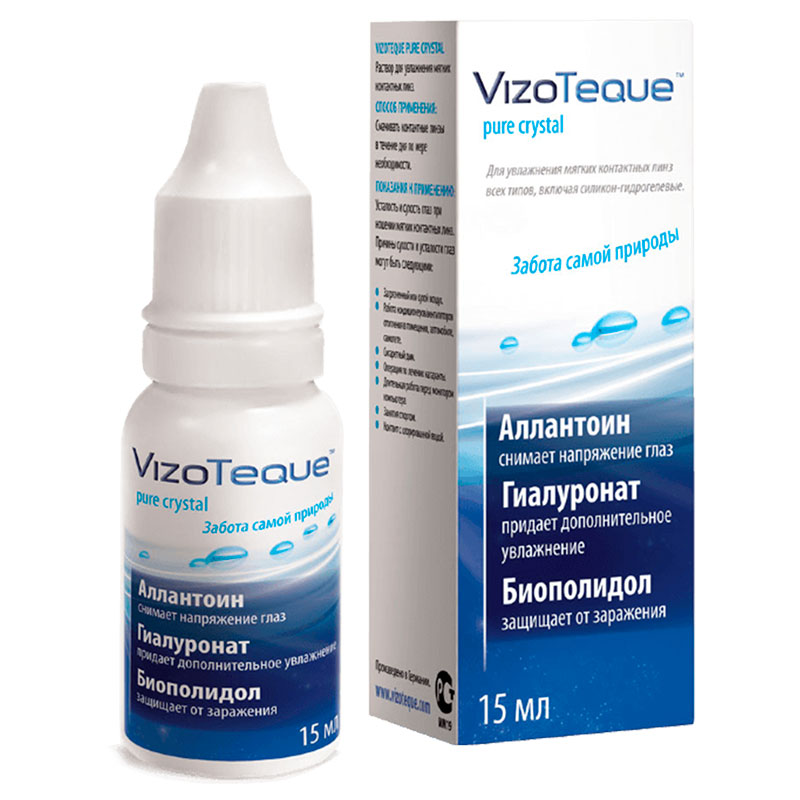Капли VizoTeque Pure Crystal 15 ml