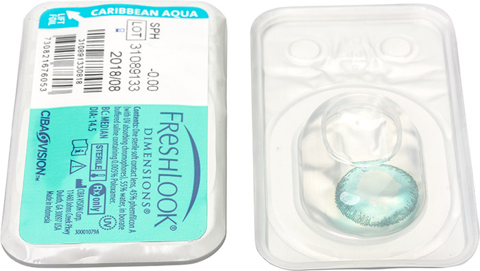 Линзы FreshLook Dimensions 2 шт. (нулевые диоптрии) - сняты с продаж