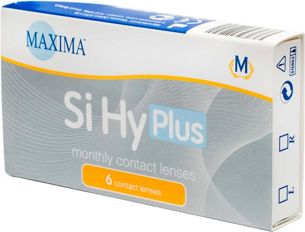 Линзы Maxima Si Hy Plus 3 шт.
