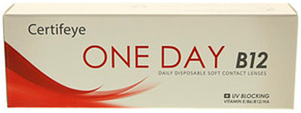 Линзы Certifeye One Day B12 30 шт.