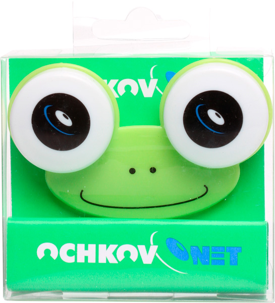 Контейнер для линз Ochkov.Net Лягушка