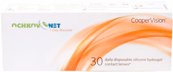 Линзы Ochkov.Net 1-Day Absolute 30шт-1