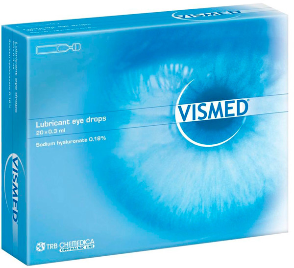 Гидрогель Vismed 0,18% 0,3 мл (20 доз)