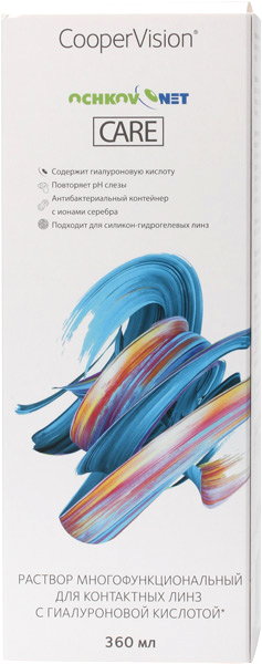 Комплект линзы Ochkov.Net Alpha 6 шт + раствор Ochkov.Net Care 360 мл