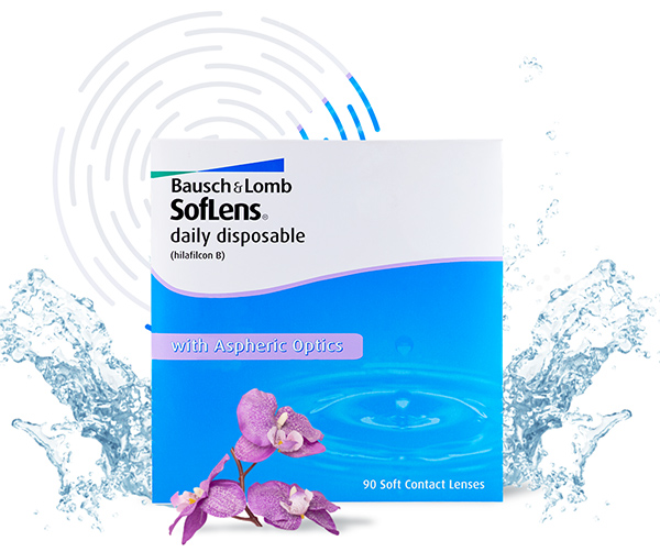Линзы SofLens Daily Disposable 90 шт.-0