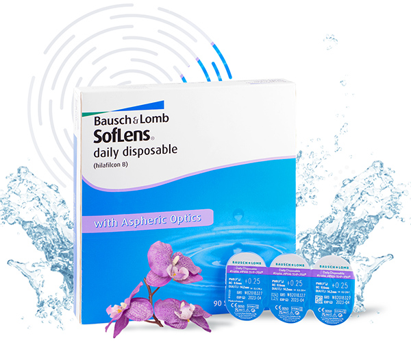 Линзы SofLens Daily Disposable 90 шт.-1