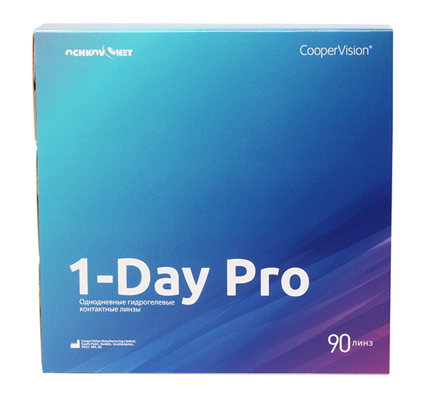 Линзы Ochkov.Net 1-Day Pro 90 шт (поврежденная упаковка)