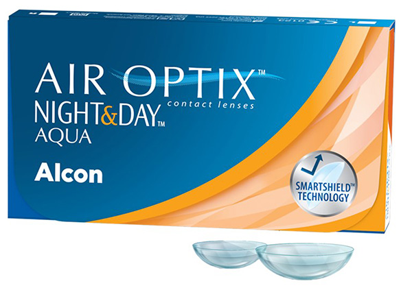 Линзы Air Optix Night & Day Aqua 3 шт.-0