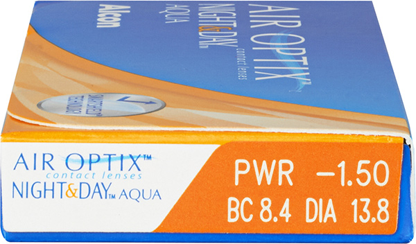 Линзы Air Optix Night & Day Aqua 3 шт.-4