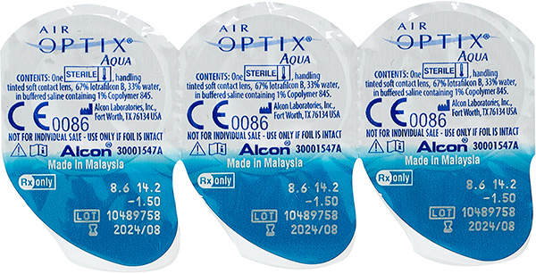 Линзы Air Optix Aqua 6 шт.