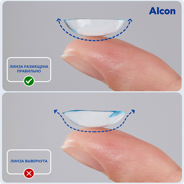 Линзы Alcon Precision 1 For Astigmatizm 30 шт.-5