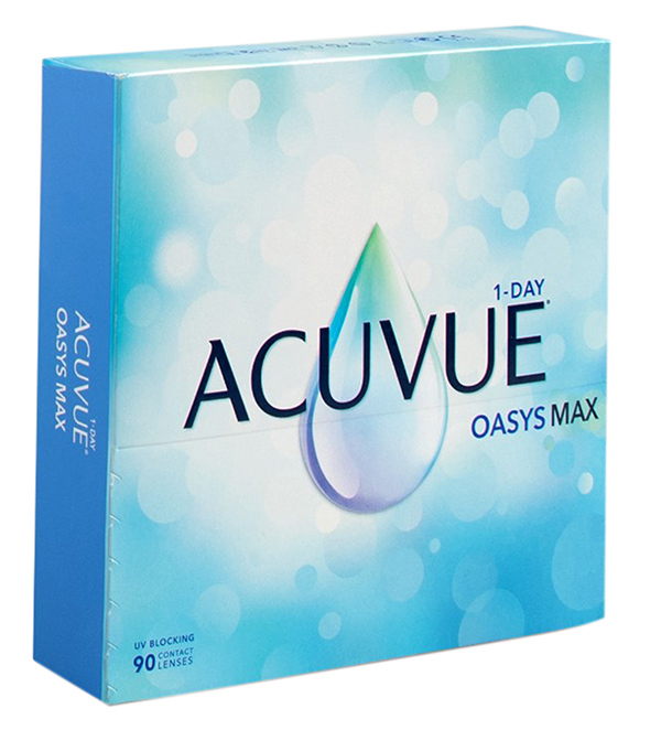 Линзы ACUVUE OASYS MAX 1-Day 3х30 шт.