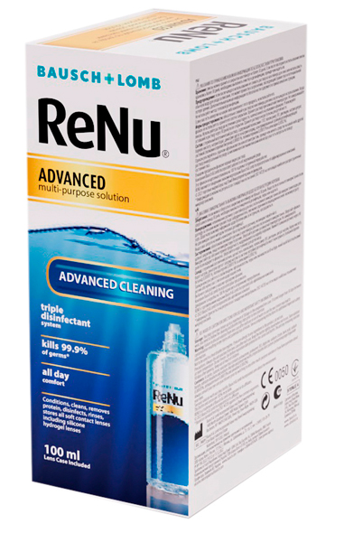 Раствор универсальный ReNu® Advanced 100 мл + контейнер