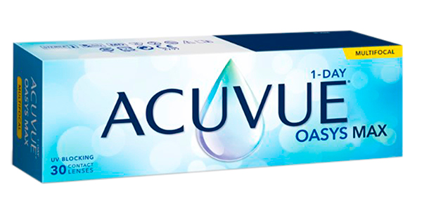 Линзы Acuvue Oasys MAX 1 Day Multifocal 30 линз