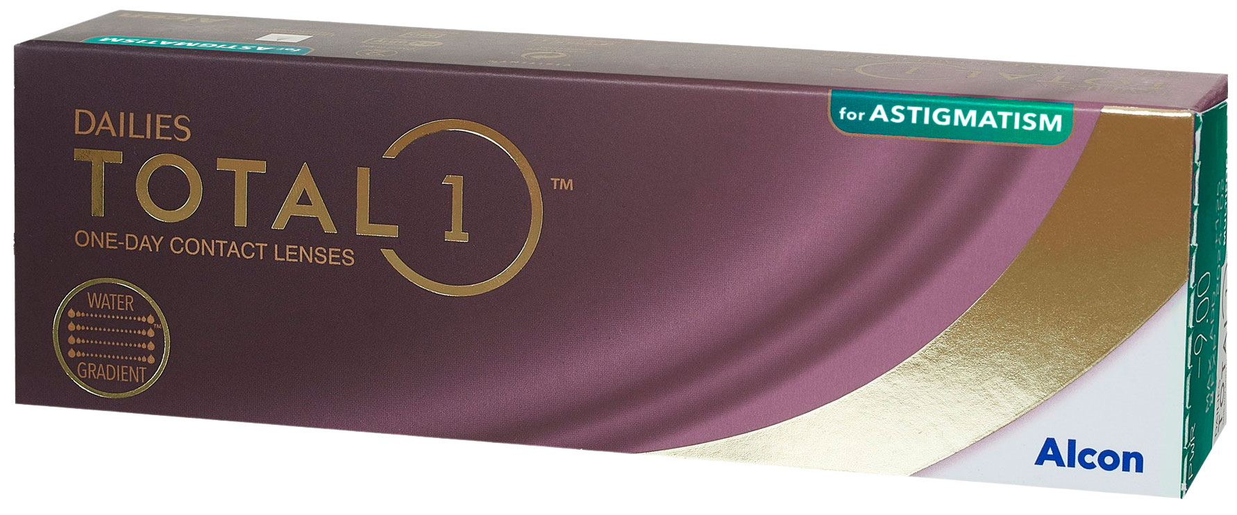 Линзы Alcon DAILIES TOTAL1 for Astigmatism 30 линз